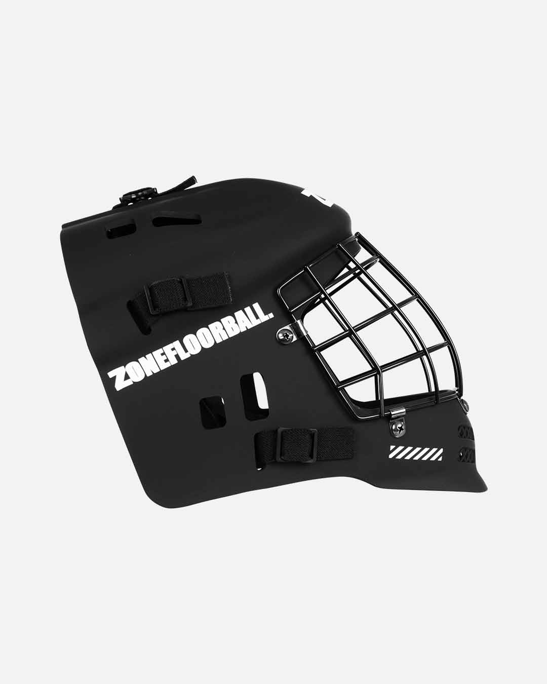 Goalie Mask UPGRADE JR black/silver-rollover image