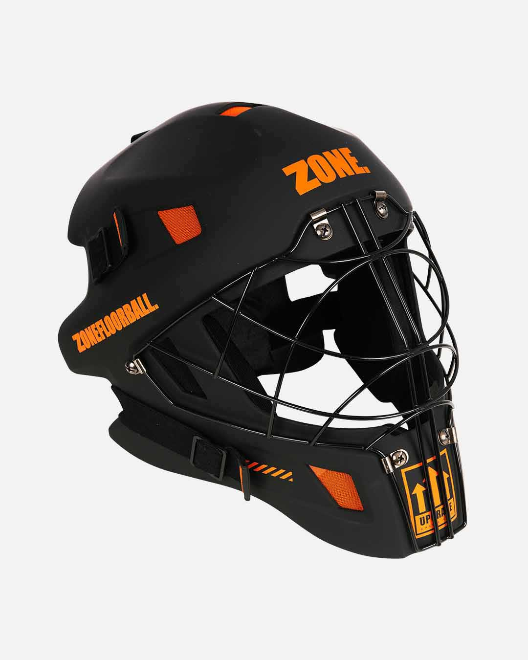Goalie Mask UPGRADE CAT EYE CAGE black/lava