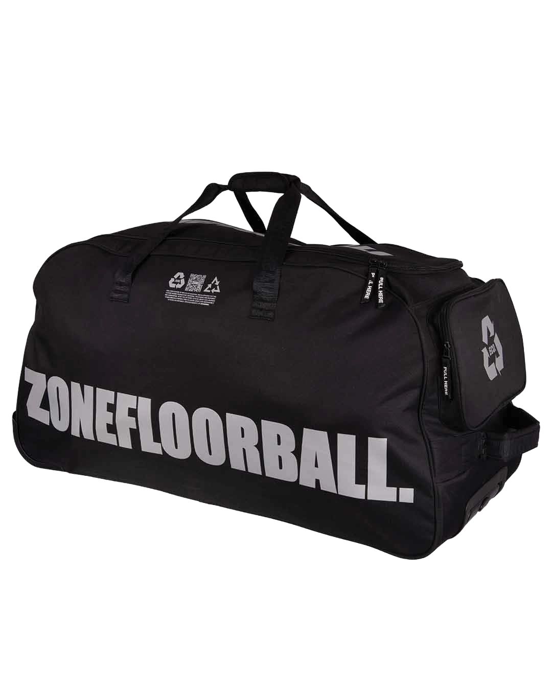Sport bag FUTURE large w wheels black/silver 120L-rollover image