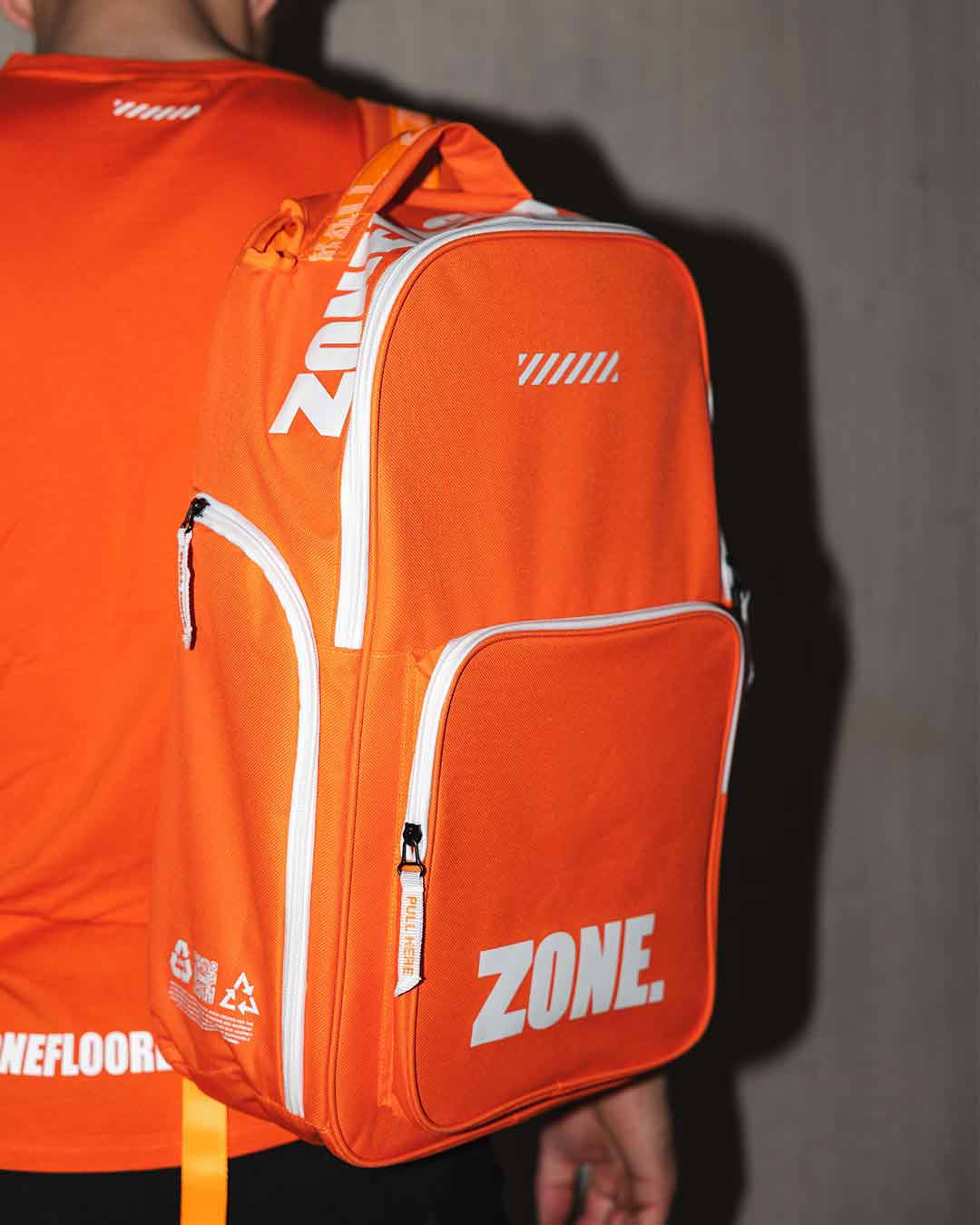 Backpack IDENTITY lava orange 25L