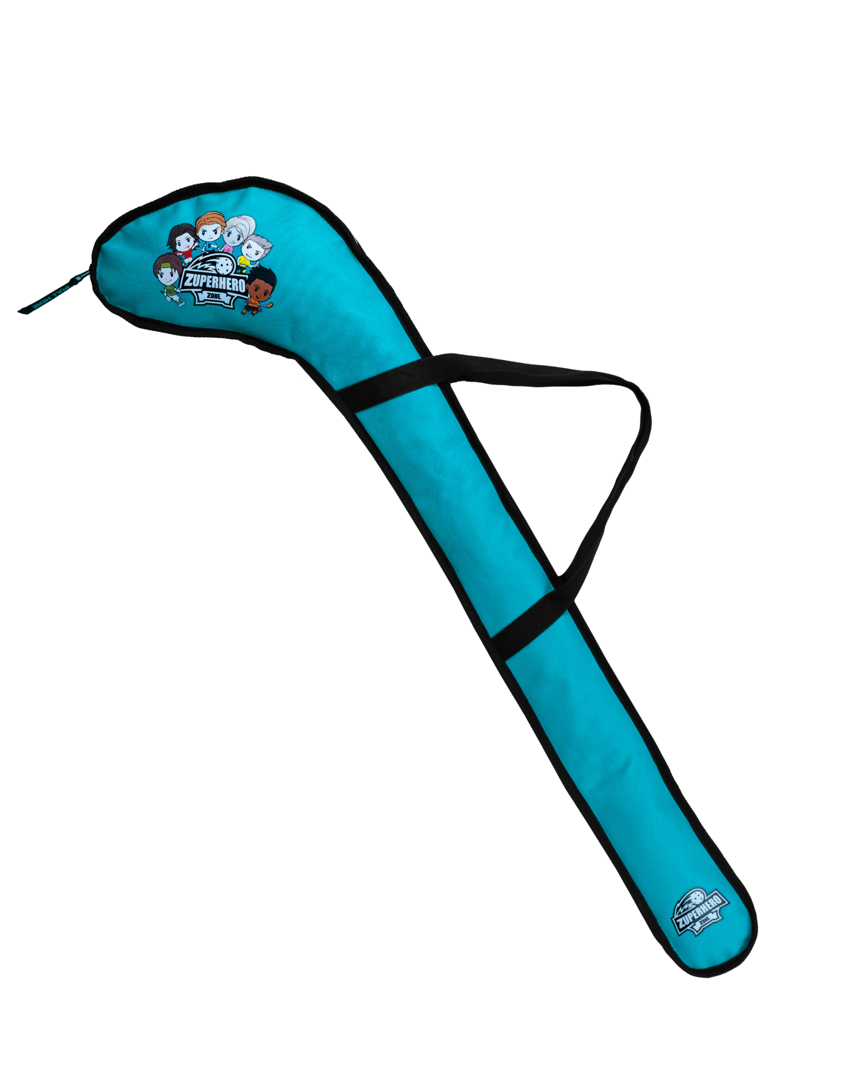 STICK COVER ZUPERHERO BLUE/BLACK-rollover image