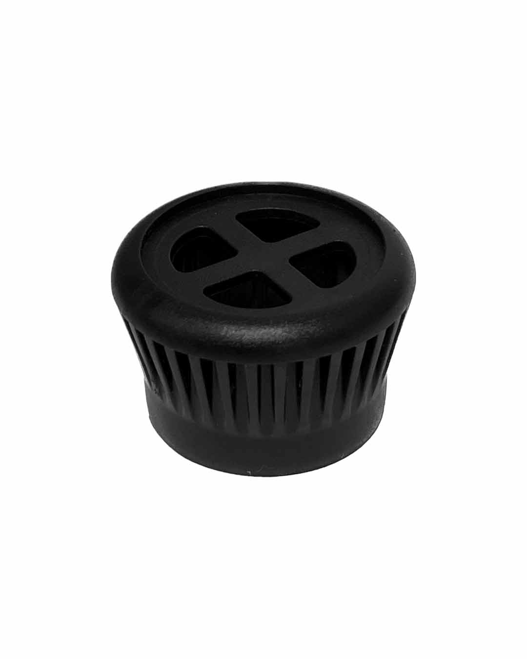 End cap Lightweight black 25.2mm