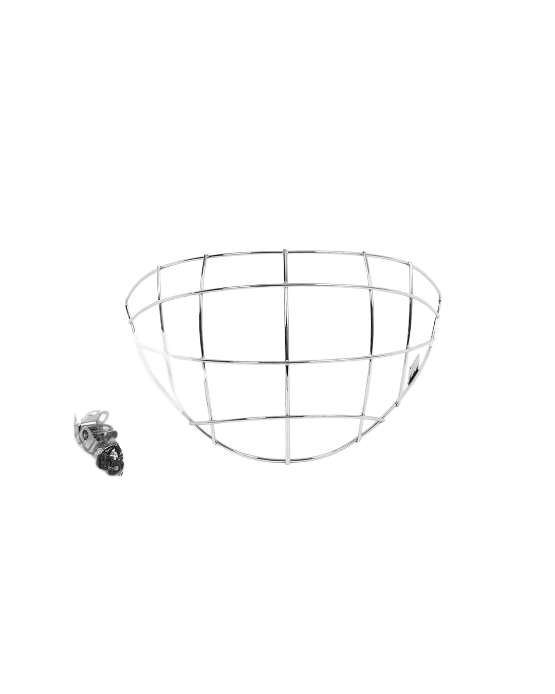 Mask spare part cage Middle-end chrome