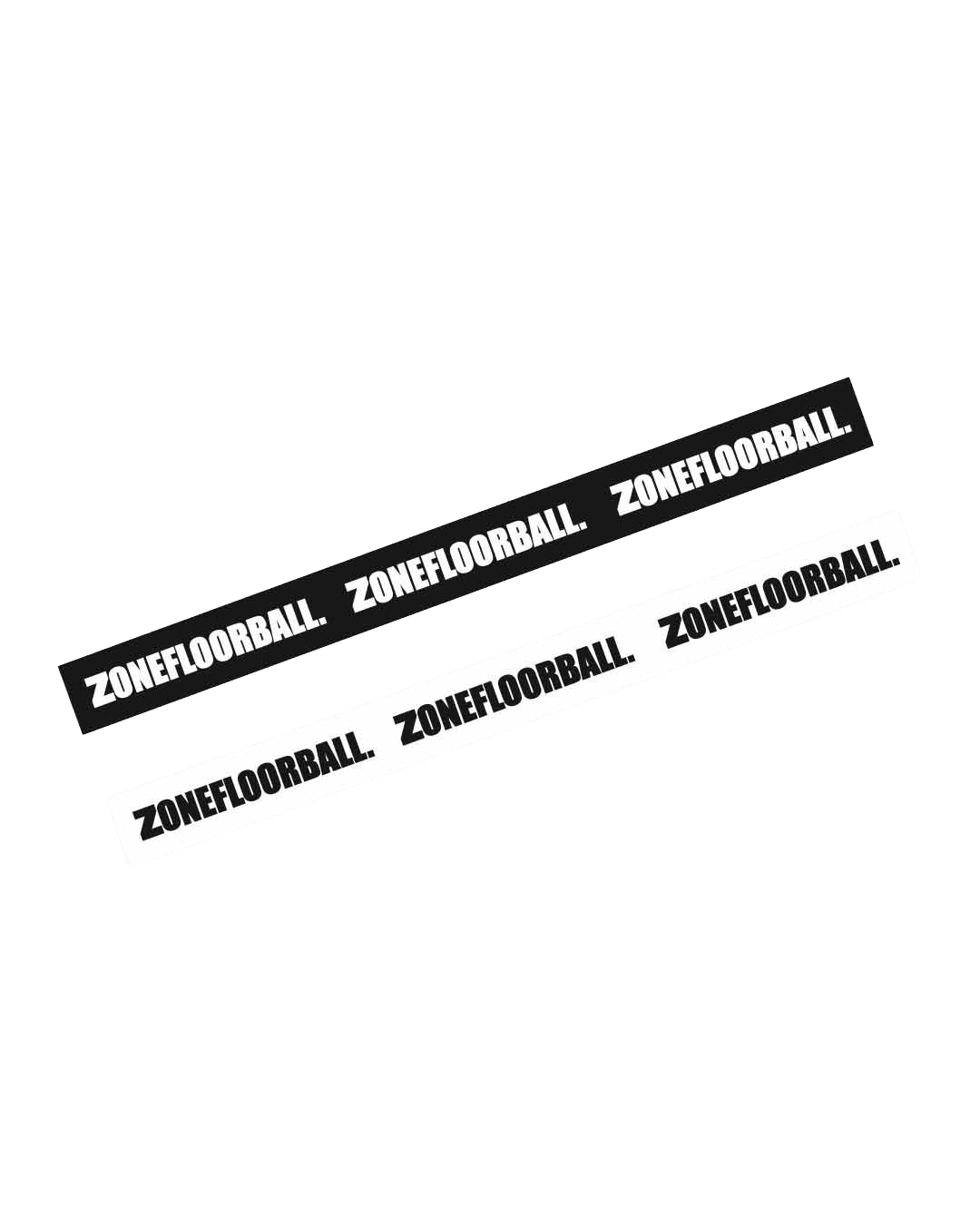 Hairband MULTILOGO black/white 2-pack-rollover image