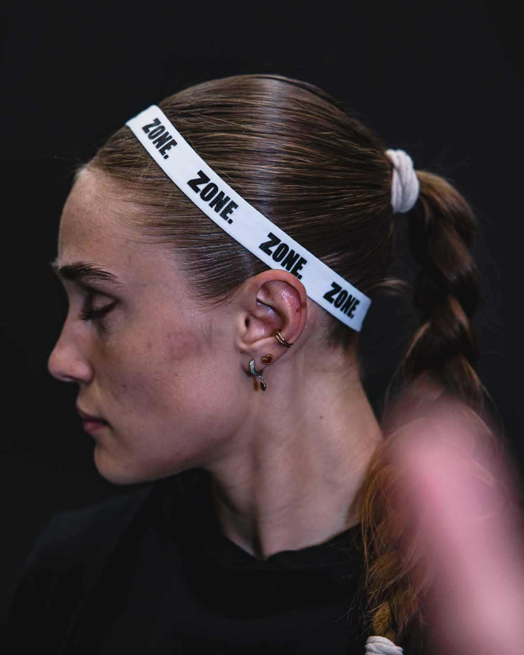 Hairband REPEAT white/black 2-pack