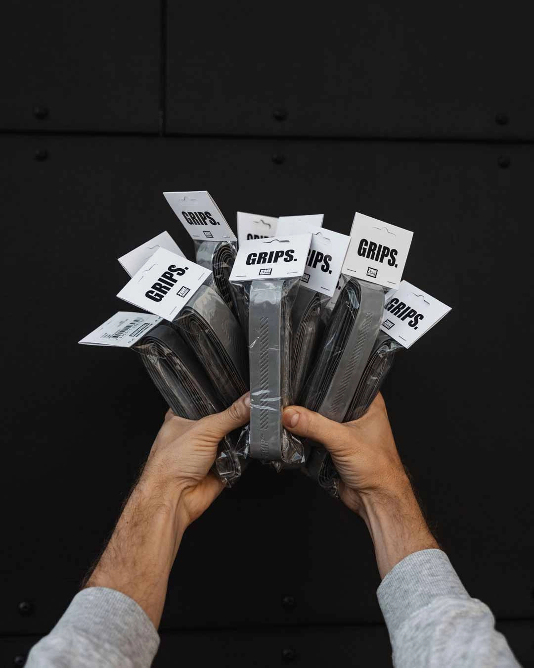 12-PACK Gripband MONSTER2 grey