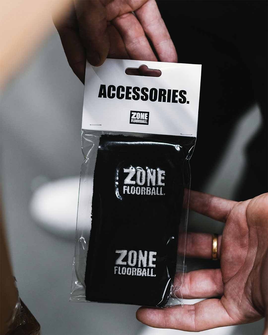 Wristband RETRO black 2-pack