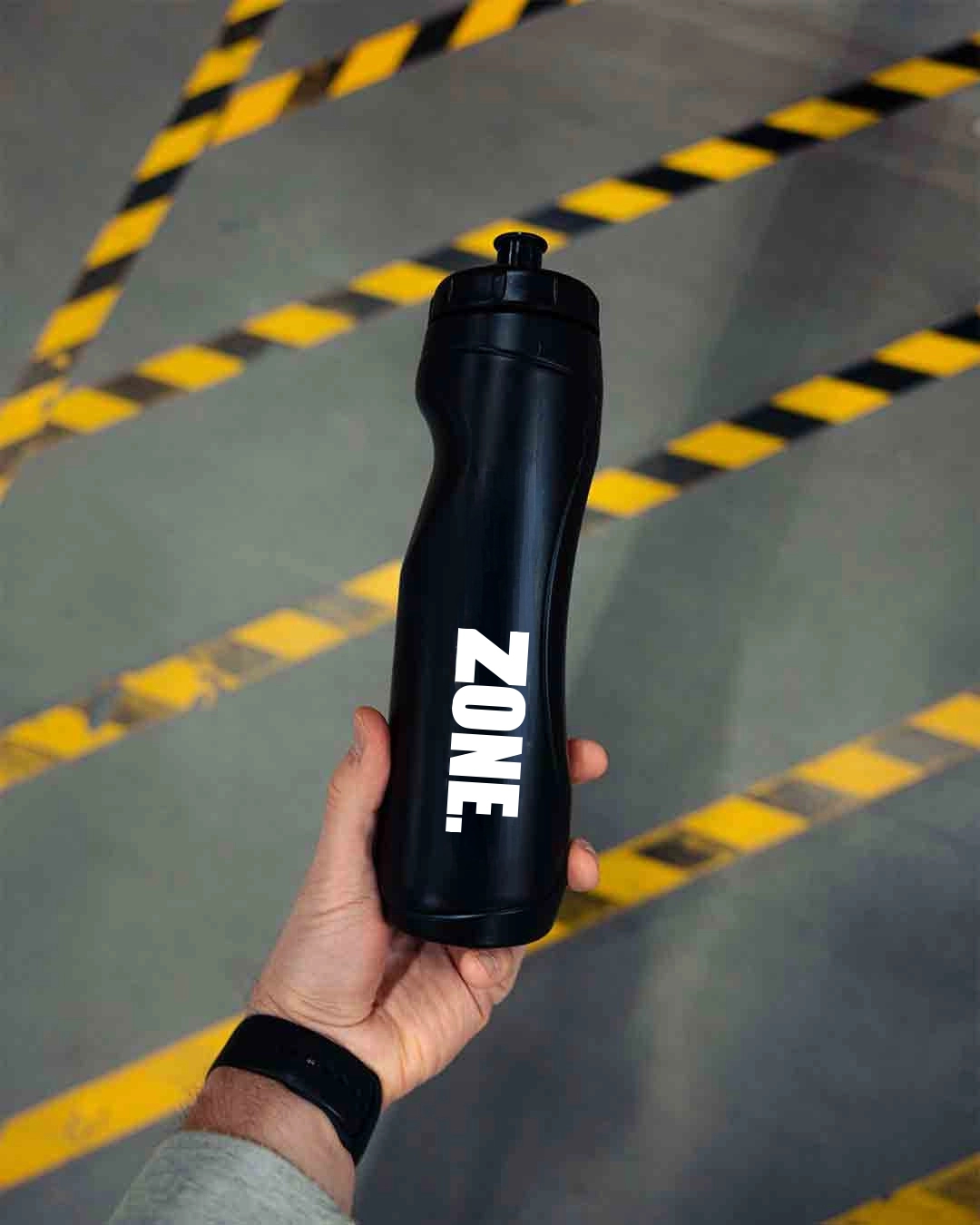 Water bottle ICECOLD 1,0L black