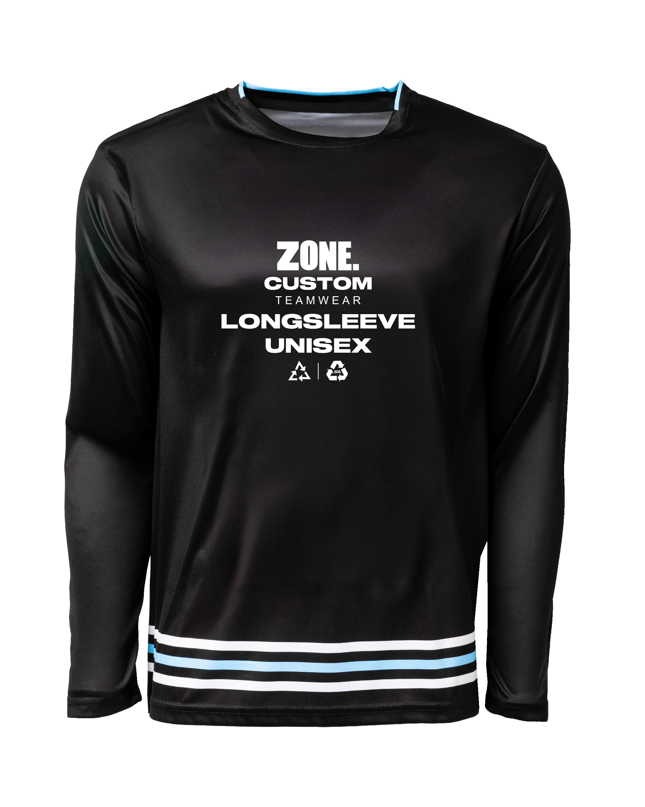 CUSTOM T-SHIRT ZONE LONGSLEEVE ECO 120-XXXL