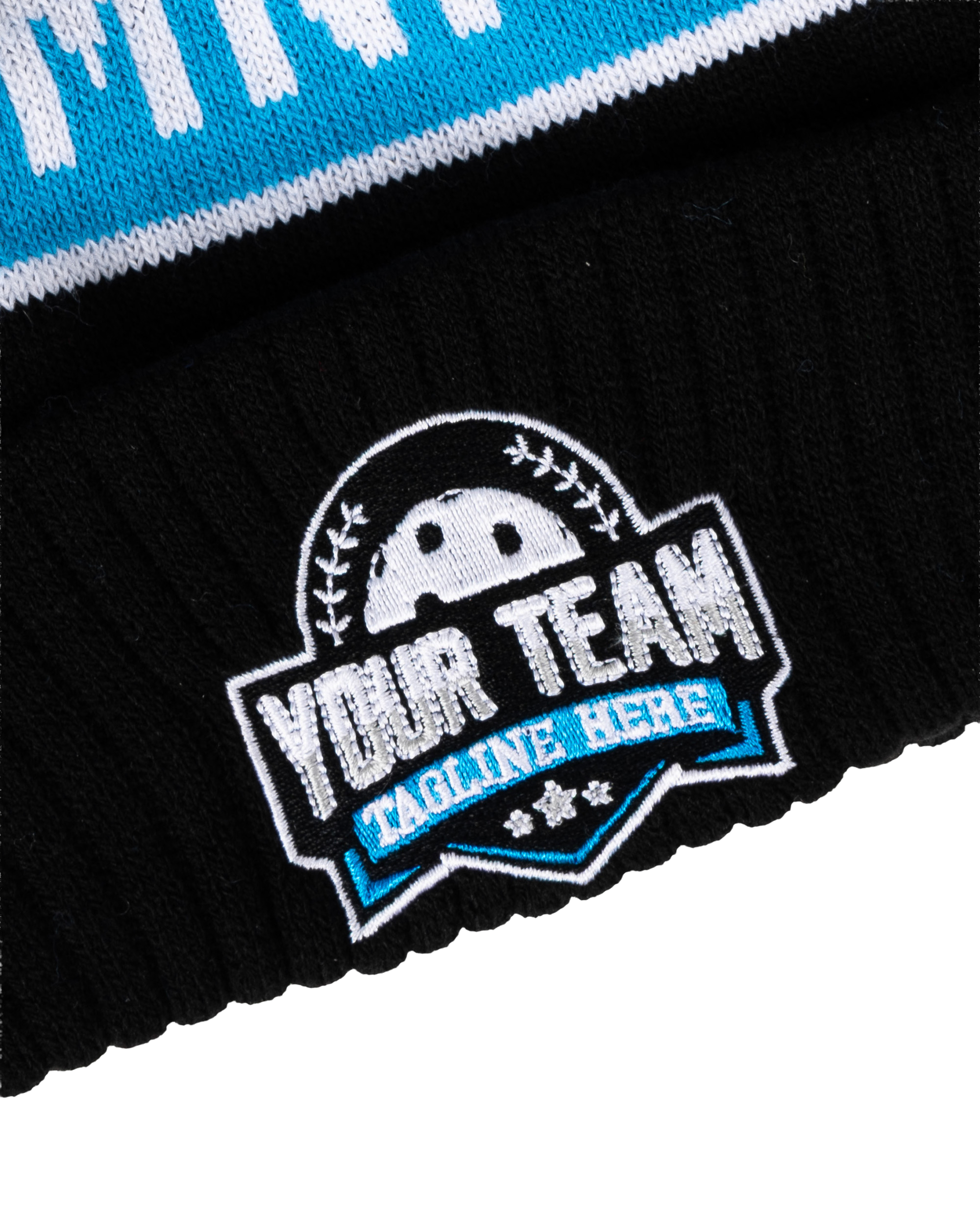 CUSTOM ZONE EMBROIDERED BEANIE ONESIZE-rollover image