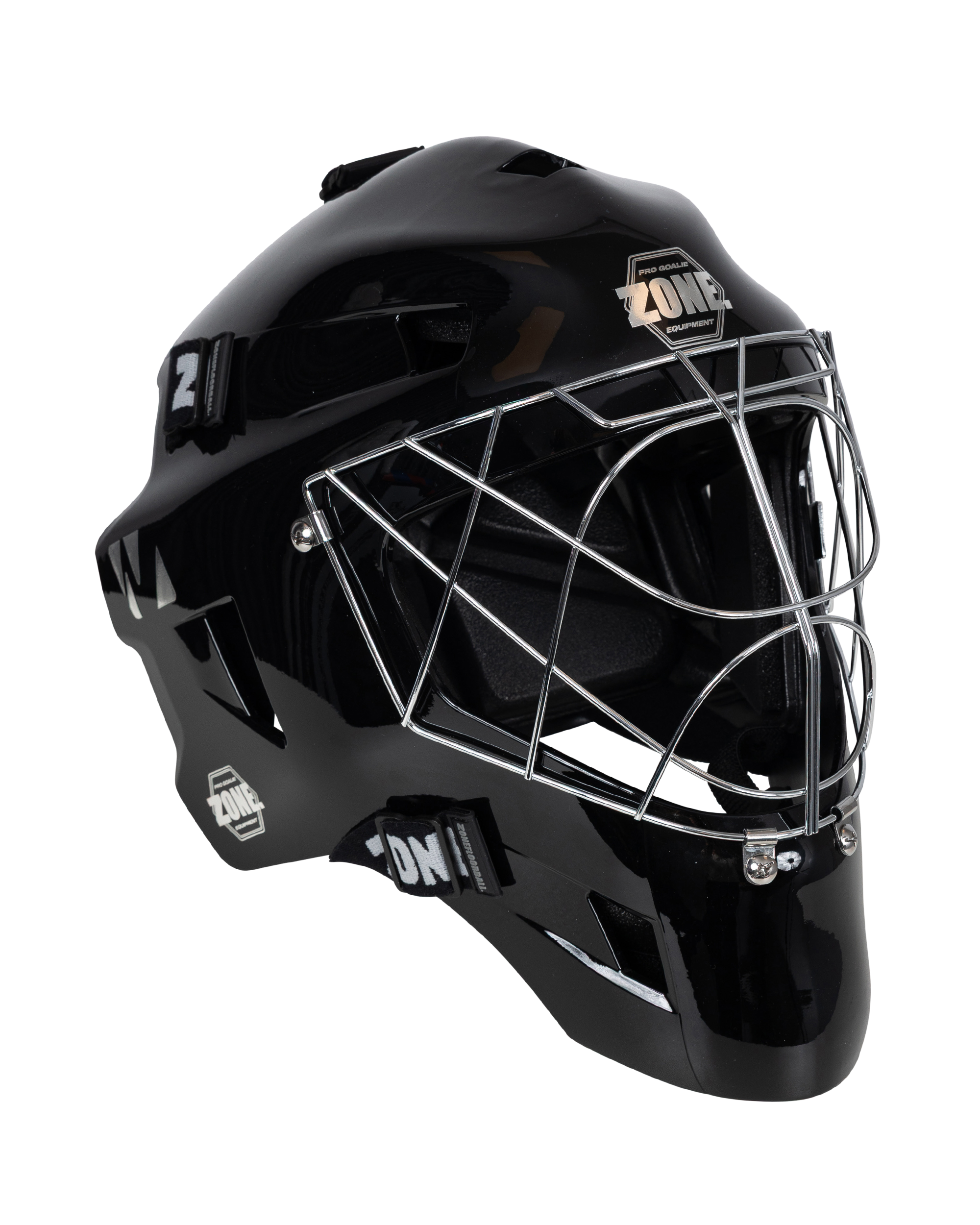 GOALIE MASK UPGRADE PRO CAT EYE CAGE BLACK/SILVER