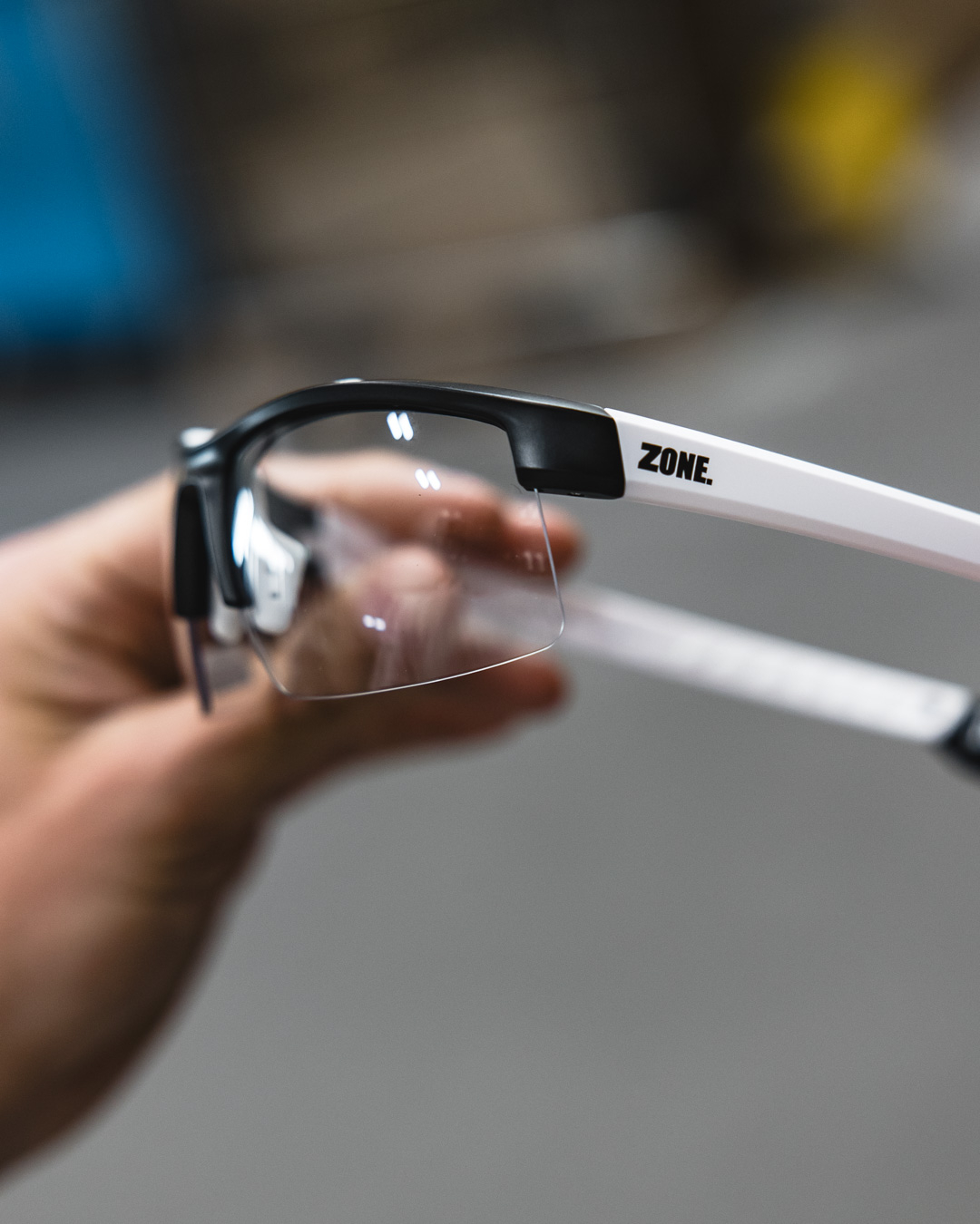 PROTECTOR INTRO SPORT GLASSES JR BLACK/WHITE