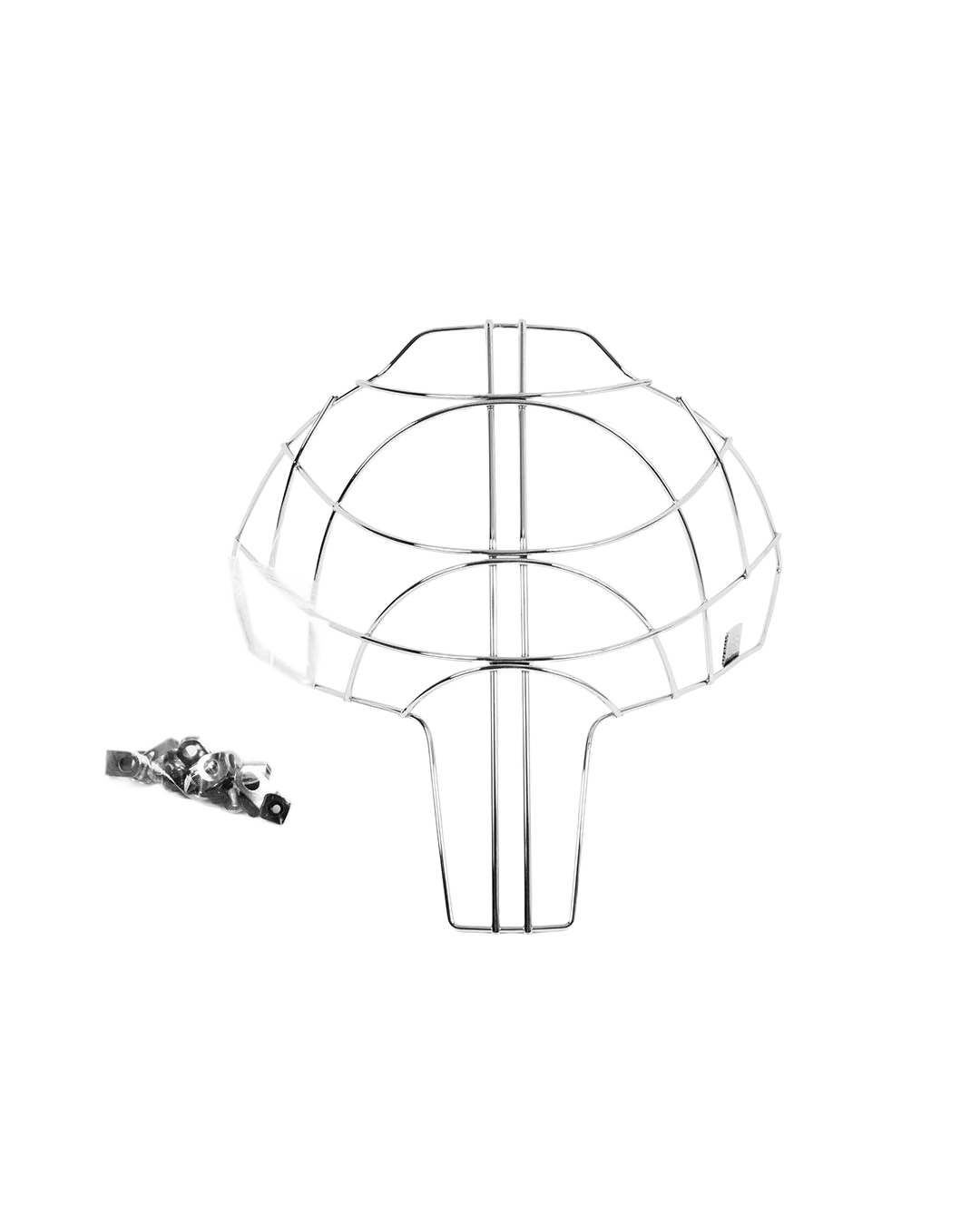 Mask spare part cage High-end chrome