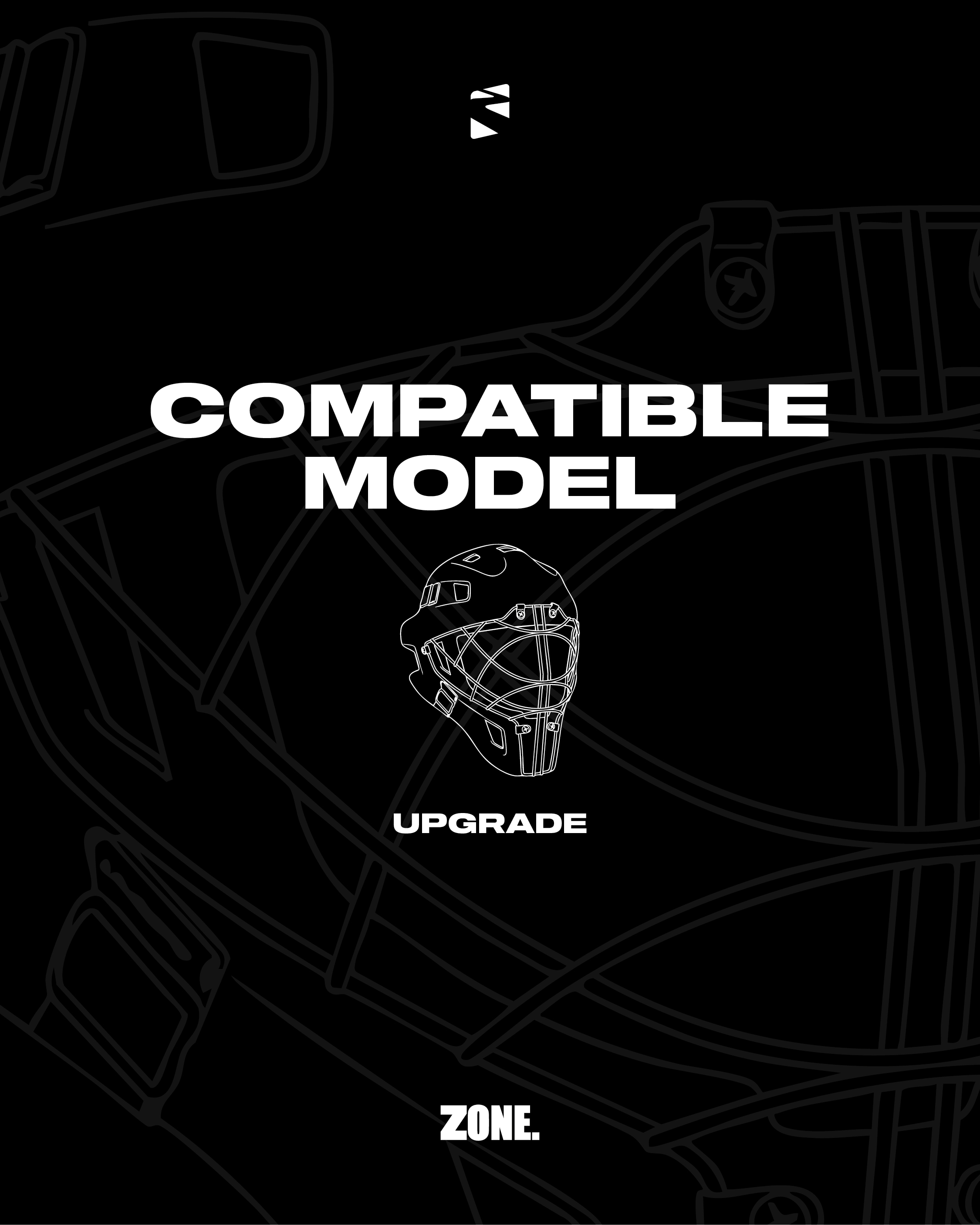 Mask spare part cage High-end chrome-rollover image