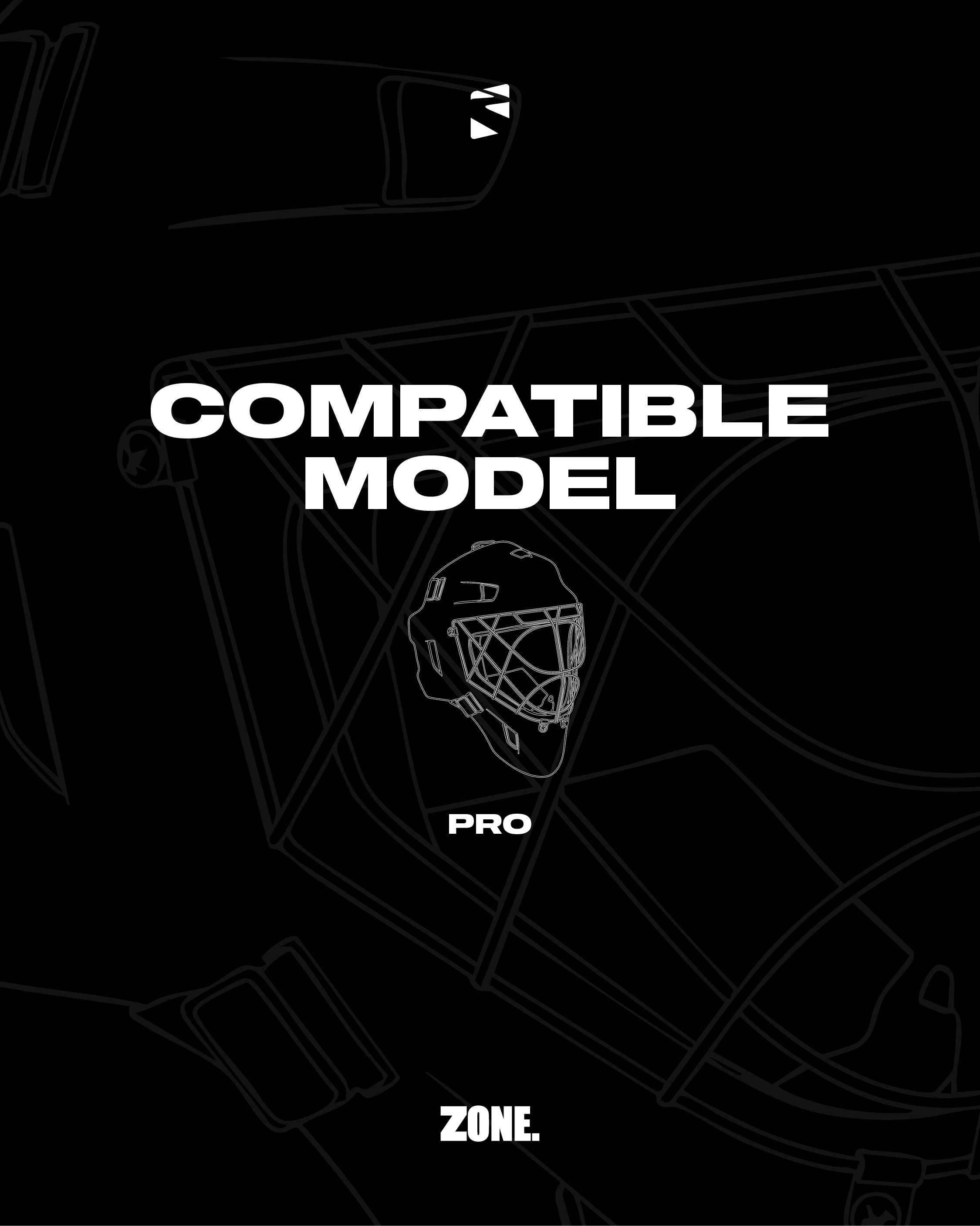 MASK SPARE PART CAGE PRO GOLD-rollover image