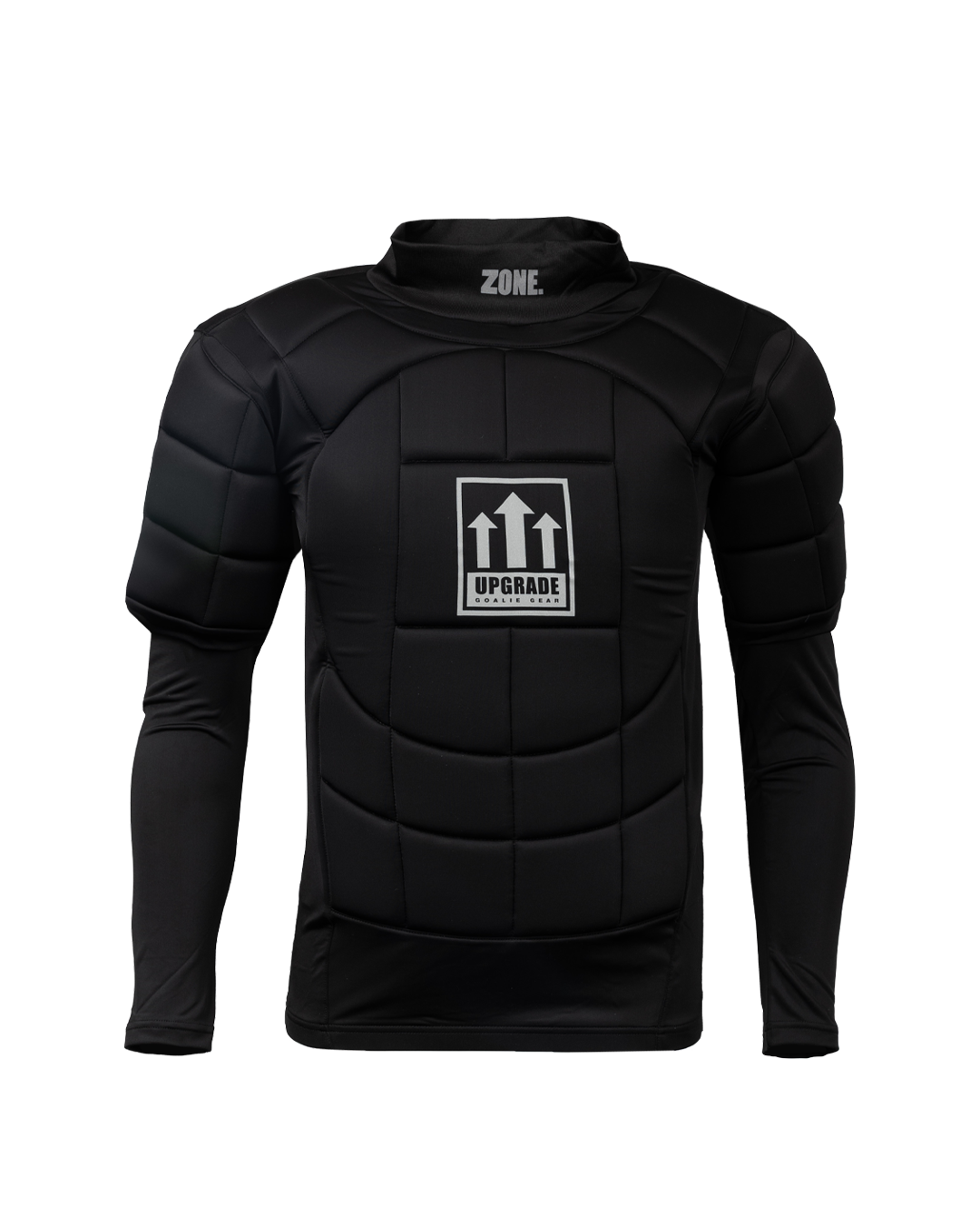 T-SHIRT UPGRADE LONGSLEEVE BLACK/SILVER