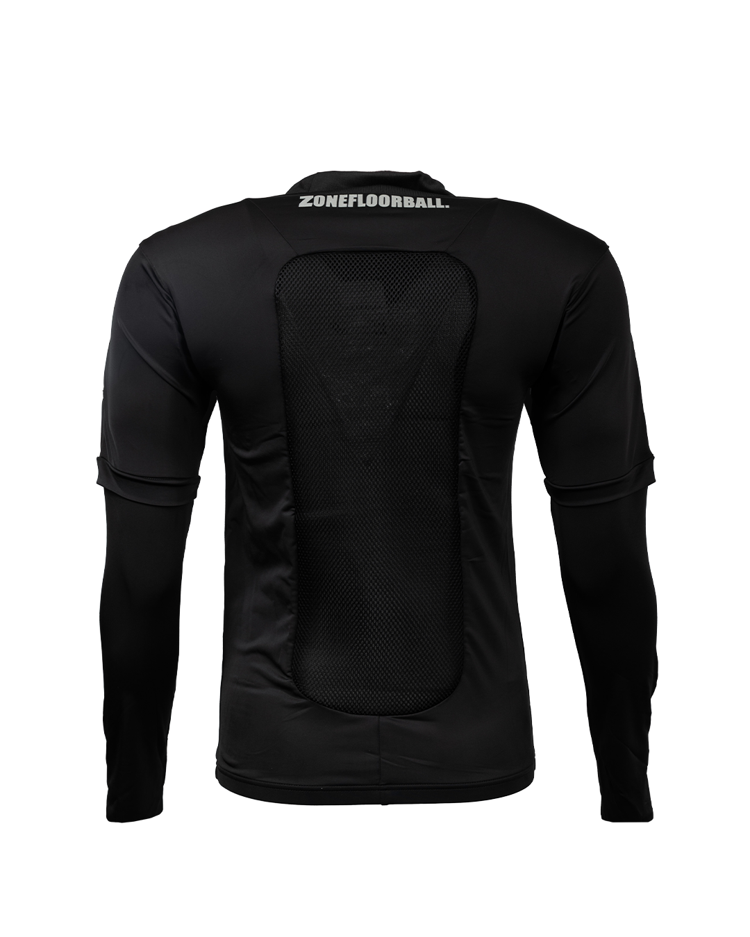 T-SHIRT UPGRADE LONGSLEEVE BLACK/SILVER-rollover image